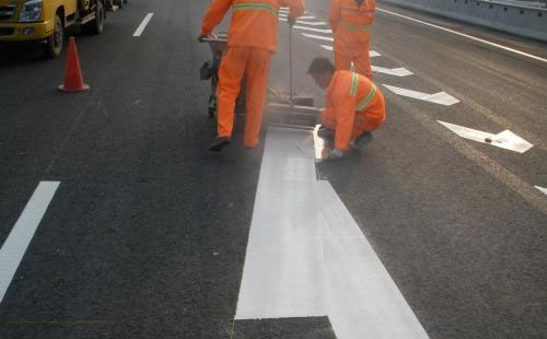 前海街道丙烯酸标线涂料