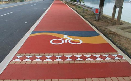 前海街道彩色路面解决方案：环氧地坪的新趋势